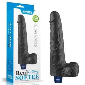 Lovetoy 10 Real Softee Vibrating Dildo