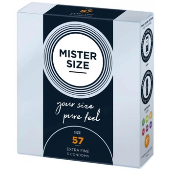 Mister Size egyedi méretű óvszer