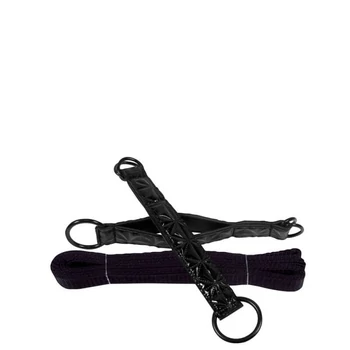 NS Novelties Sinful Black Bed Restraint Straps