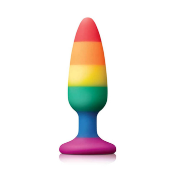NS Novelties Colours Pride Edition Pleasure Plug Medium Rainbow