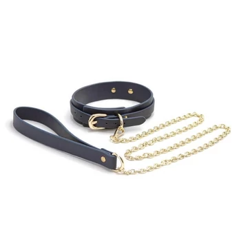 NS Novelties Bondage Couture Collar And Leash