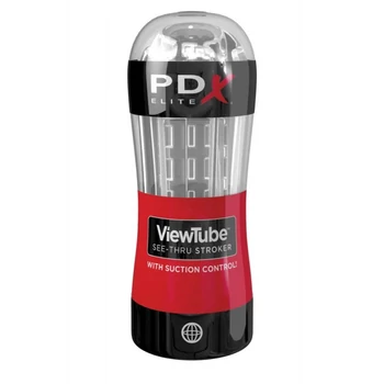 Pipedream PDX Elite Viewtube See-Thru Stroker