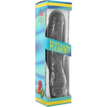 Seven Creations Penetrating Pleasures Vinyl P-Shape Vibrator