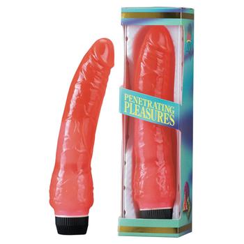 Seven Creations Penetrating Pleasures Jelly Vibrator