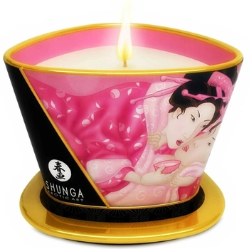 Shunga Massage Candle Roses