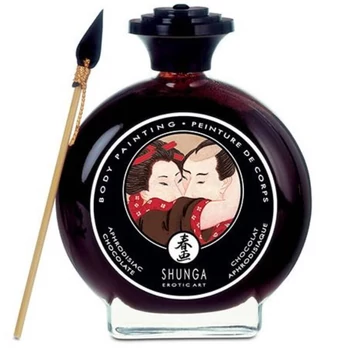Shunga Chocolate Body Painting