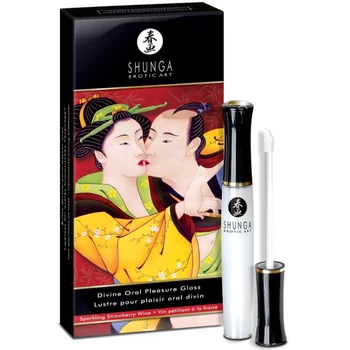 Shunga Divine Strawberry Oral Pleasure Lipgloss