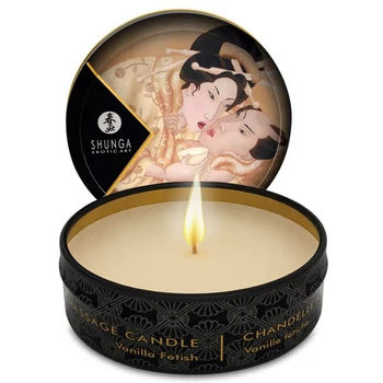 Shunga Mini Massage Candle Desire / Vanilla