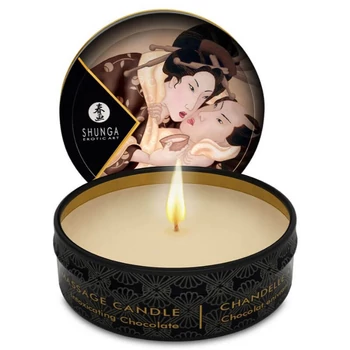 Shunga Mini Massage Candle Excitation / Intoxicating Chocolate