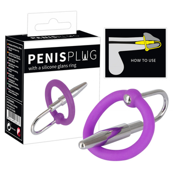 You2Toys Penis Plug + Silicone Glans Ring