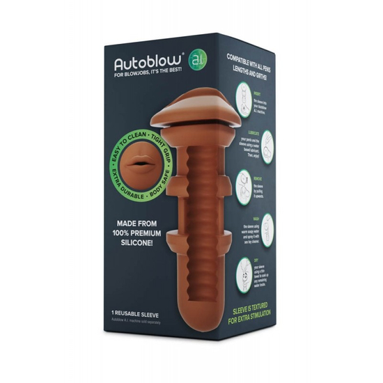 Autoblow A. I. Silicone Mouth Sleeve