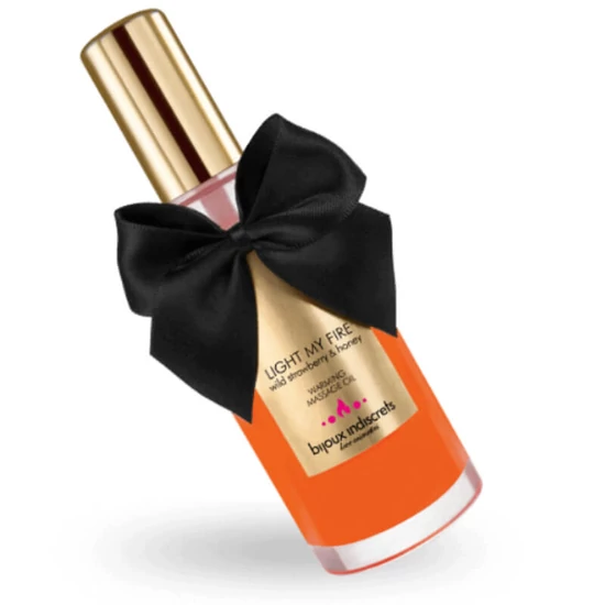 Bijoux Indiscrets Aphrodisia Light My Fire Wild Strawberry Warming Oil