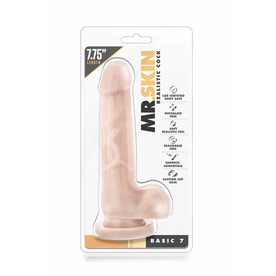 Blush Novelties Mr. Skin Realistic Cock Basic 7