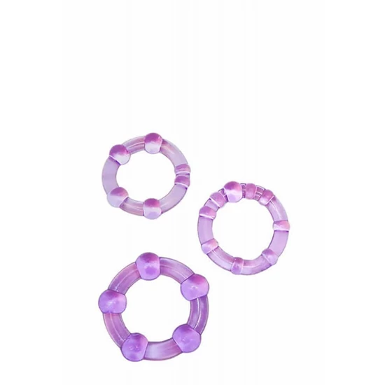 Blush Novelties Stay Hard Beaded Cockrings