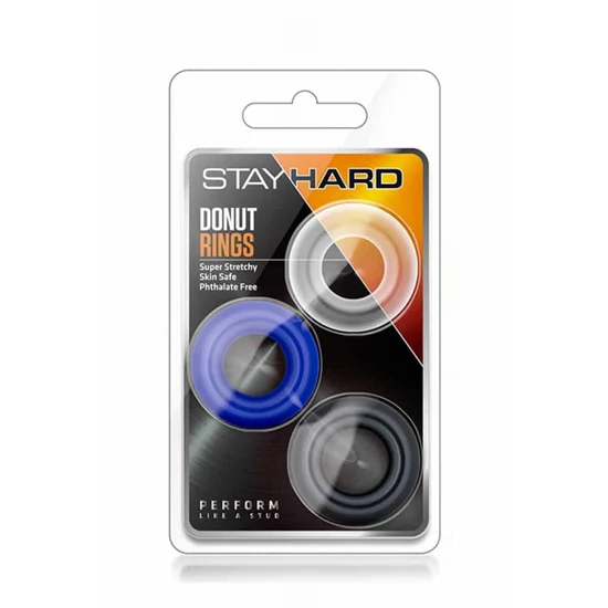 Blush Novelties Stay Hard Donut Rings