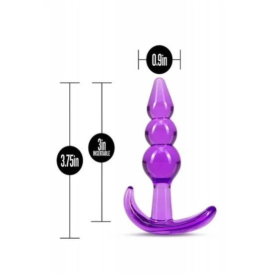 Blush Novelties B Yours Triple Bead Anal Plug