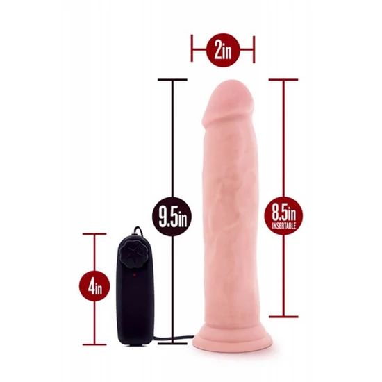 Blush Novelties Dr. Skin Dr. Throb 9.5