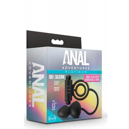Blush Novelties Anal Adventures Anal Plug With C-Ring
