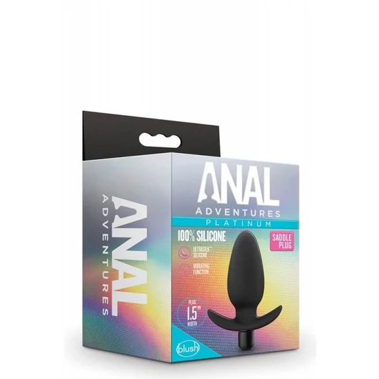 Blush Novelties Anal Adventures Silicone Saddle Plug