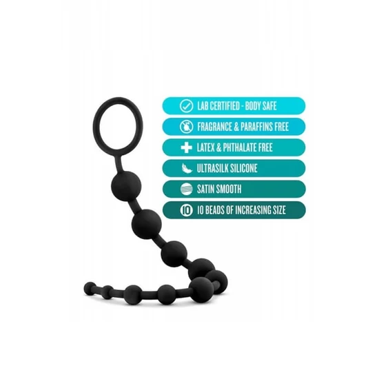 Blush Novelties Anal Adventures Platinum Anal Beads