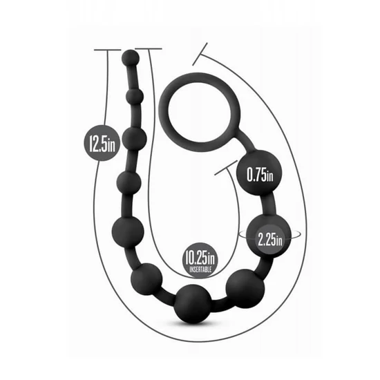 Blush Novelties Anal Adventures Platinum Anal Beads