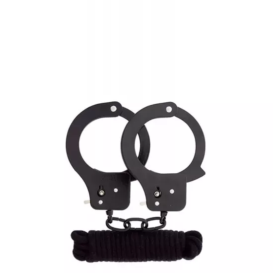 BondX Metal Cuffs & Love Rope Set