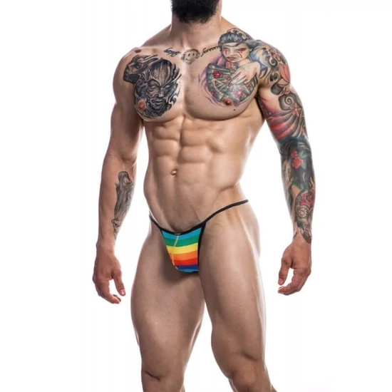 Cut4Men G-String Rainbow Skai