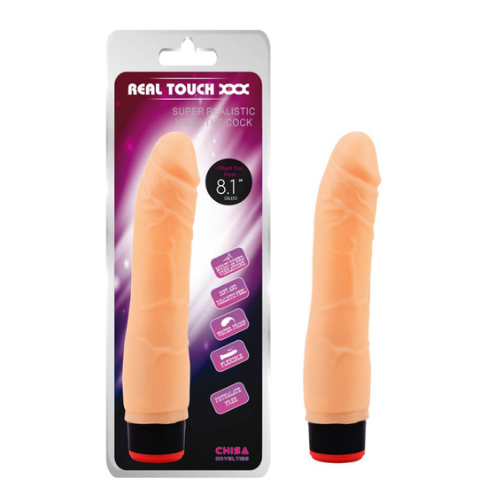 Chisa Novelties Real Touch XXX 8.1 Vibe Cock