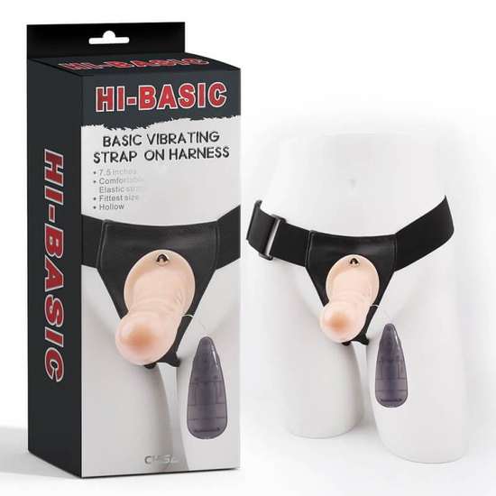 Chisa Novelties Basic Vibrating Strap-On Harness