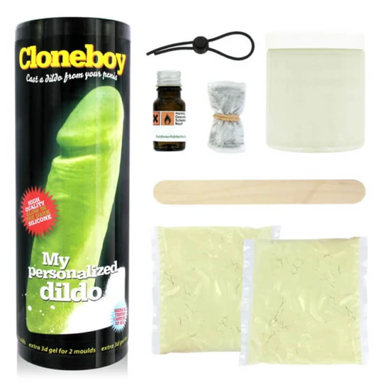 Cloneboy Dildo-Kit Glow In The Dark
