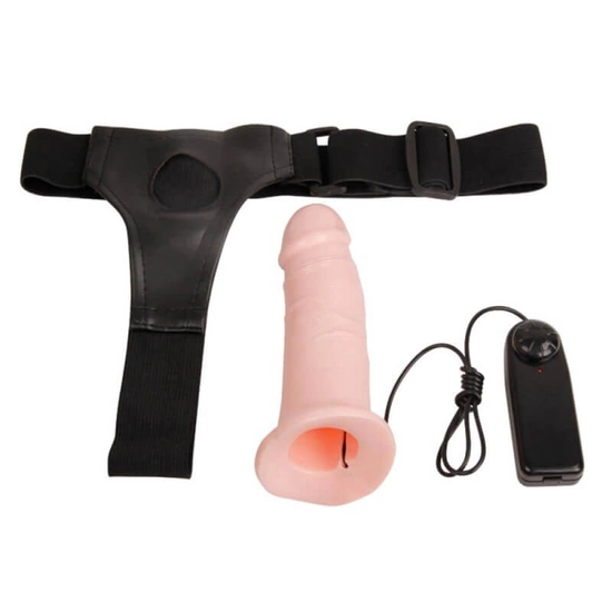 Debra Hollow Strap-On With Vibration