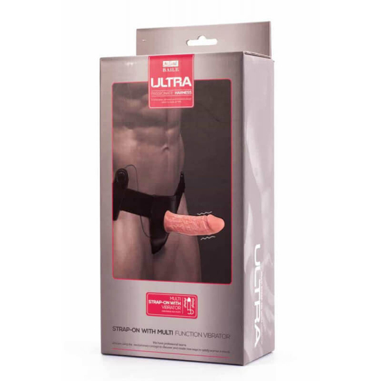 LyBaile Ultra Strap-On With Vibration