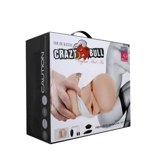 Crazy Bull Mens Masturbator With Bullet Flesh 3