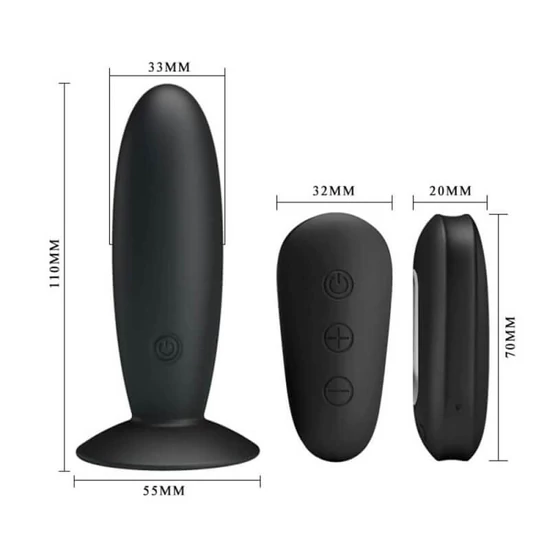 Pretty Love Mr. Play Remote Control Vibrating Anal Plug