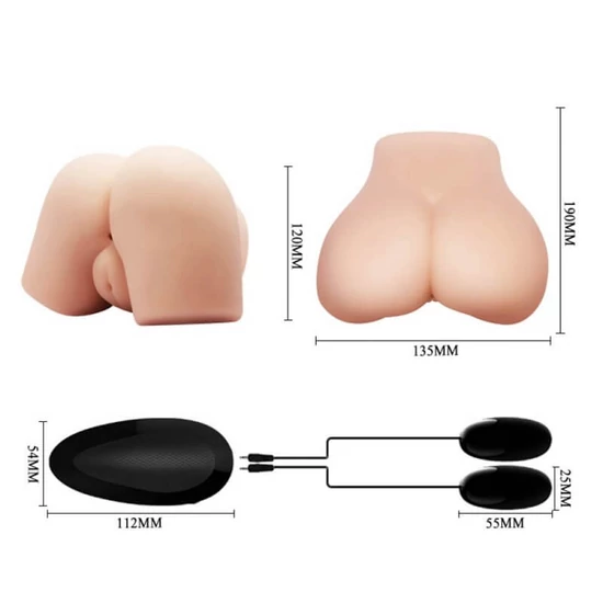 Crazy Bull Vagina And Anal Realistic Skin-Like Texture