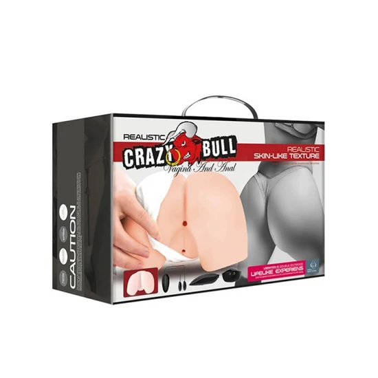Crazy Bull Vagina And Anal Realistic Skin-Like Texture