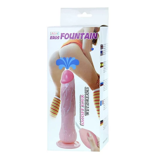 LyBaile Baile Dildo With Ejaculation Pump And Suction Cup