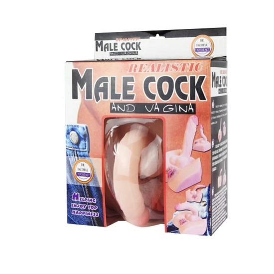 LyBaile Lifelike Realistic Male Cock And Vagina