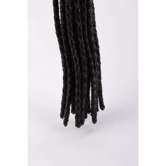 Devil Sticks Kid Handle Kid Leather Braided Tails