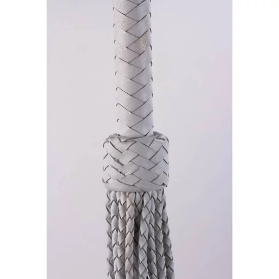 Devil Sticks Kid Handle Kid Leather Braided Tails