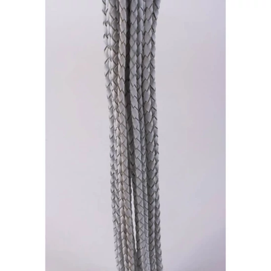 Devil Sticks Kid Handle Kid Leather Braided Tails