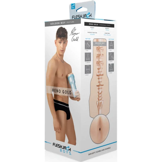 Fleshlight Reno Gold Golden Boy
