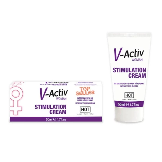 Hot V-Activ Stimulation Cream For Women