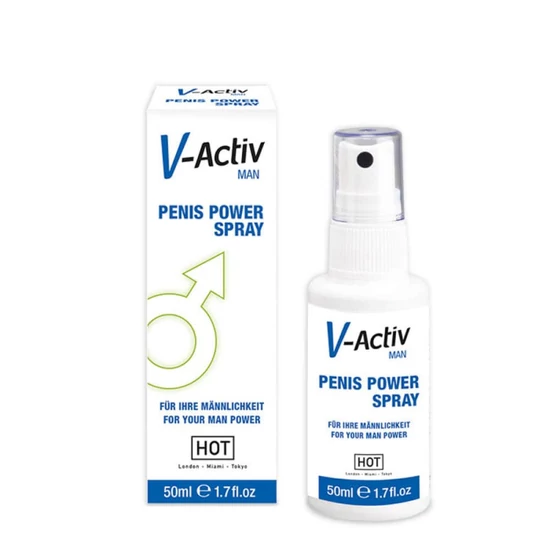 Hot V-Activ Penis Power Spray