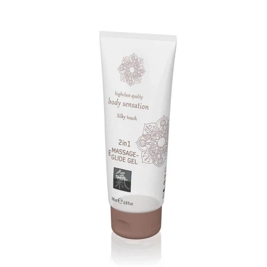 Shiatsu Massage- & Glide Gel 2 in 1 Silky Touch