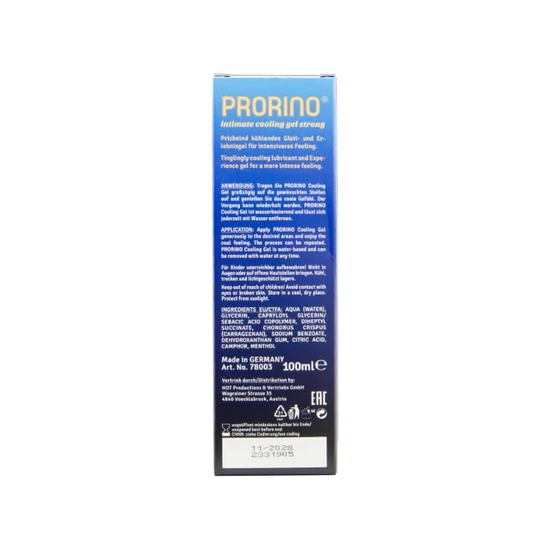 Ero Prorino Cooling Gel Strong