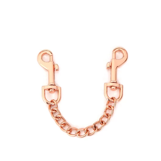 Liebe Seele White &amp; Pink Fairy Goat Leather Hand Cuffs