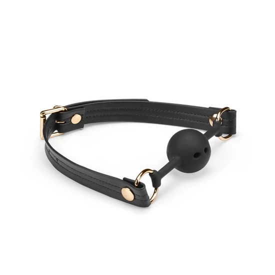 Liebe Seele Black Organosilicon Ball Gag