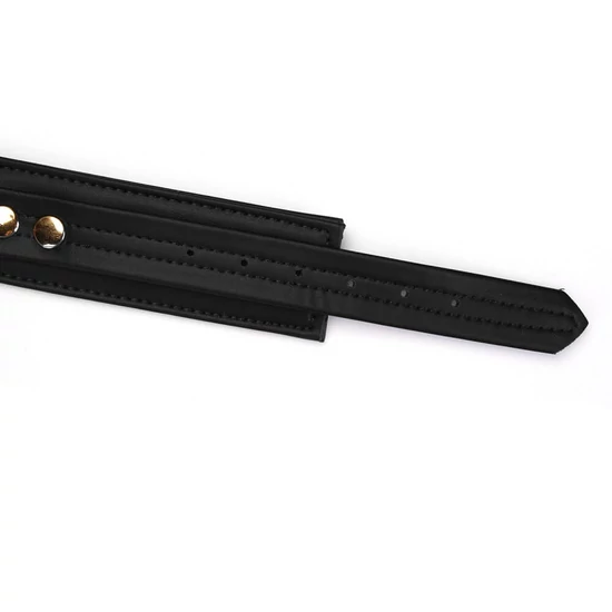 Liebe Seele Black Organosilicon Collar With Leash