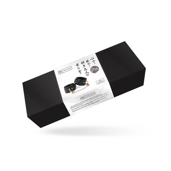 Liebe Seele Black Organosilicon Ankle Cuffs